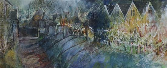 John Blight Waterloo passing, St Annes Lewes 31 x 73cm